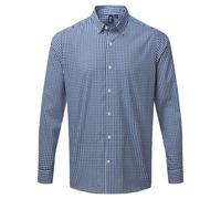 Maxton Check Long Sleeve Shirt Premier Navy XL