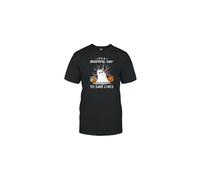 (XL) Nurse Boo It'S A Bootiful Day To Save Lives Halloween T-Shirt