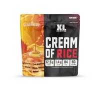 XL Nutrition Cream of Rice | 17.5grams Carbohydrates | Rice Cereal | Sugar Free | Fat Free | 80 Servings | 2kg (Maple Syrup)