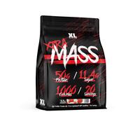 XL Nutrition Xtra Mass 5.2kg Mass Gainer - Serious Mass Protein Powder - 50g Protein, 1000 Calories, Creatine Monohydrate, BCAA, Glutamine - 20