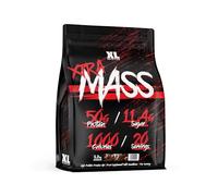 XL Nutrition Xtra Mass 5.2kg Mass Gainer - Serious Mass Protein Powder - 50g Protein, 1000 Calories, Creatine Monohydrate, BCAA, Glutamine - 20 Servings (Chocolate Flavour)