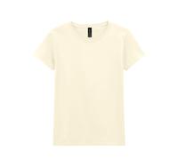 (XL, Off White) Gildan Ladies/Womens Heavy Cotton Missy Fit Short Sleeve T-Shirt