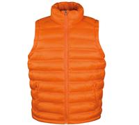 Result Men's Ice Bird Padded Bodywarmer Gilet Jacket in Orange | Size: XL Result Orange XL