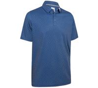 Callaway Golf Mens Golf Trademark Printed Polo Shirt - Peacoat - XL