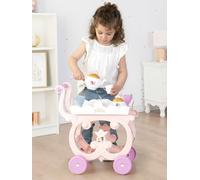 XL princess tea set trolley rose