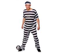 (XL) Prison Break Convict Costume