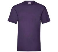 (XL, Purple) Fruit Of The Loom Mens Valueweight T-Shirt
