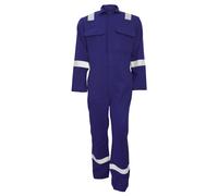 (XL/R, Navy) Portwest Bizweld Iona Flame Resistant Work Overall/Coverall