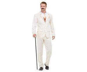 (XL R, White) Smiffys Mens Roaring 20s Costume