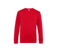 (XL, Red) B&C Mens King Crew Neck Sweater