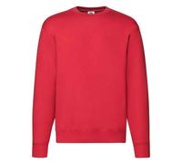 (XL, Red) Fruit of the Loom Mens Premium Drop Shoulder Sweatshirt