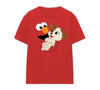 (XL, Red) Sesame Street Womens/Ladies Elmo T-Shirt