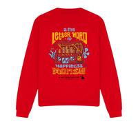 (XL, Red) SpongeBob SquarePants Unisex Adult Money Mr Krabs Sweatshirt