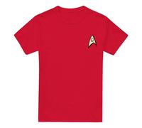 (XL, Red) Star Trek Mens Engineering Uniform T-Shirt