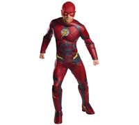 (XL, Red) The Flash Mens Deluxe Costume