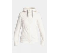 XL Roxy Womens Tundra Full Zip Fleece White Size