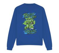 (XL, Royal Blue) Teenage Mutant Ninja Turtles Unisex Adult Trust Me I'm A Ninja Sweatshirt