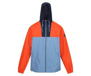 (XL, Rusty Orange/Coronet Blue/Navy) Regatta Mens Belcastel Waterproof Jacket