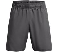 (XL S, Grey/Black) Under Armour Mens Wordmarks Woven Tech Shorts