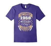 (XL) September 1968 - 49th Birthday Gifts Funny Tshirt-Father's Day