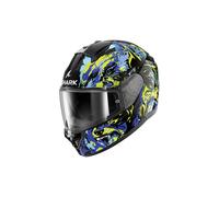 (XL) Shark Ridill 2 Full Face Helmet Raging Beast Black / Purple / Yellow