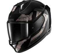 (XL) Shark Skwal i3 Full Face Helmet Rhad Black / Chrome / Anthracite