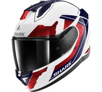 (XL) Shark Skwal i3 Full Face Helmet Rhad White / Chrome / Red