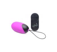 XL Silicone Vibrating Egg - Purple