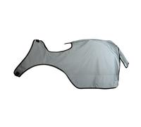 (XL, Silver/Black) Weatherbeeta Reflective Wrap Around Horse Exercise Sheet
