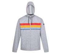 Regatta Mens Shorebay II Full Zip Hoodie - Silver Grey Marl - XL - Silver Grey Marl - 80% Cotton/20% Polyester