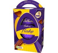 XL size Easter Chocolate Eggs Variety For Easter Best gift (Cadbury Dairy Milk Flake Easter Egg 226g)