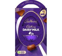 XL size Easter Chocolate Eggs Variety For Easter Best gift for Friends & Family (Cadbury Dairy Milk Shell Easter Egg 242g)