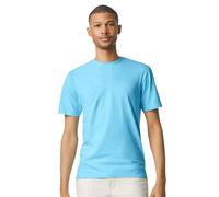 (XL, Sky Blue) Gildan Mens Short Sleeve Soft-Style T-Shirt
