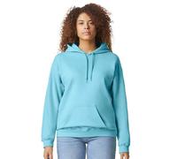 (XL, Sky Blue) Gildan Unisex Softstyle Midweight Hoodie