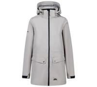 (XL, Soft Stone) Trespass Womens/Ladies Tiverton Waterproof Jacket