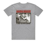 (XL) Sonic Youth Live in Texas [GREY] T-shirt S