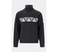 XL SOS Mens Aboda Windstopper Quarter Zip Fleece Dk Grey Size