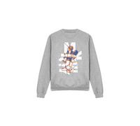 (XL, Sport Heather) Disney Unisex Adult Mickey Mouse Colour Fill Sweatshirt