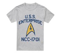 (XL, Sport Heather) Star Trek Mens Collegiate Arch T-Shirt