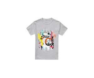 (XL, Sport Heather) Star Wars Mens BB-8 Abstract T-Shirt