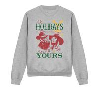 (XL, Sport Heather) Yellowstone Unisex Adult My Holidays Are All Yours Christmas Sweatshirt