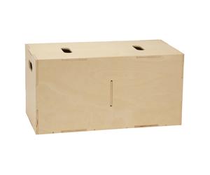 XL storage cube Bois clair one size
