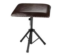 XL Tattoo Arm Rest Stand - Heavy Duty Steel - Portable Tattoo Armrest with Thick Soft Eco Leather Pad & Metal Base - Extra Wide and Long Pad - 180 Rotating Arm Rest