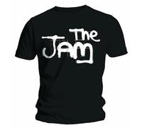 (XL) The Jam 'Spray Logo' (Black) T-Shirt