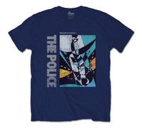(XL) The Police 'Message In A Bottle' (Blue) T-Shirt