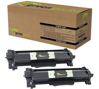 XL Toner Twin Pack Replaces Brother TN-2510XL for Brother HL-L2400 DWE, HL-L2445DW MFC-L2835 DW, DCP-L2660 DW, MFC-L2827 DW MFC-L2860 DWE, TN2510XL 2 Printer Cartridges Black