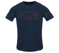 (XL, Total Eclipse) Diesel Mens Logo Outline T-Shirt