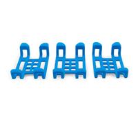Tractive GPS Dog Tracker Rubber Clips x3 (Large), Blue