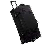 XL Travel Bag with 2 Wheels Kane Trolley Suitcase 80 cm Wheeled Luggage Sports Bag Travelling Bag 120 Litre Black
