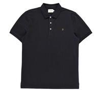 (XL, True Navy) Farah Mens Cotton Short-Sleeved Polo Shirt